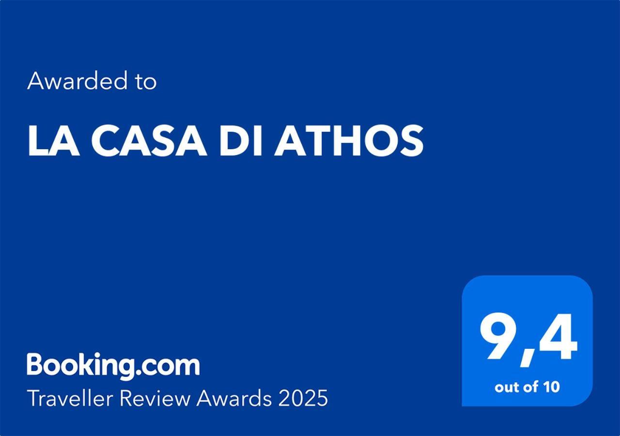 테나 La Casa Di Athos 아파트 외부 사진